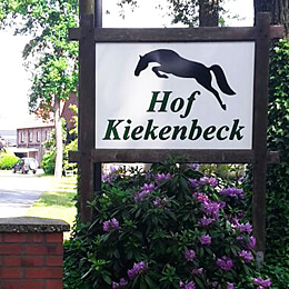 Reitstall Kiekenbeck - Empfang